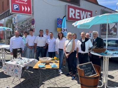 Canvassing im Kommunal- und Europawahlkampf 2024 (25.5.2024).