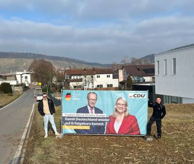 Januar 2025: Der Bundestagswahlkampf beginnt... (18.1.2025)