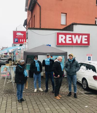 Wahlkampfstand Bundestagswahl 2025 (15.02.2025)